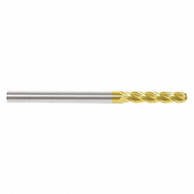 Ball End Mill Single End 7/16 Carbide