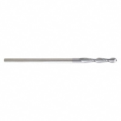 Ball End Mill Single End 3/8 Carbide