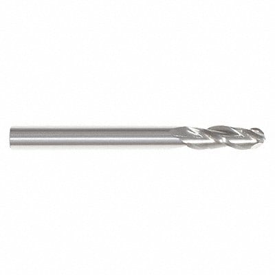Ball End Mill Single End 1/2 Carbide