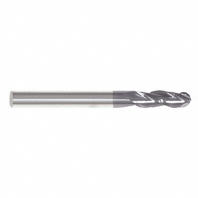 Ball End Mill Single End 7/64 Carbide