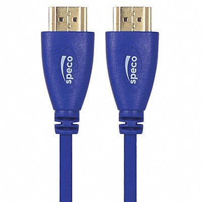 HDMI Cable 3 ft L Blue Dual SHLD