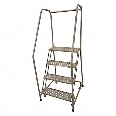 Rolling Ladder 70 in.H x 30 in.W 4 Steps
