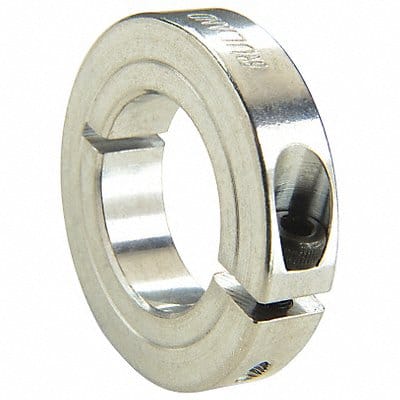Shaft Collar Alum 1 pc 5/16in Bore Dia.