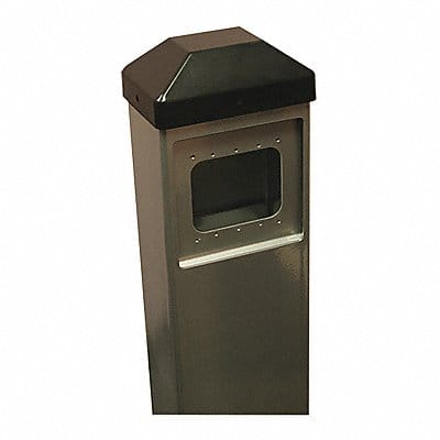 Bollard Plastic Surface Mount Bronze