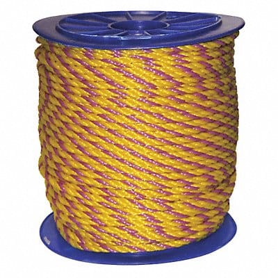 Rope 600ft Mgnta/Yllw 160lb. Polyprpylne