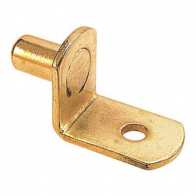 Shelf Support Peg 1-13/64in D Brass PK8 Shelf Support Peg 1-13/64in D Brass PK8