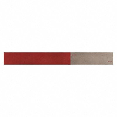 Reflective Tape Red/White 18 in.L 2 in.W