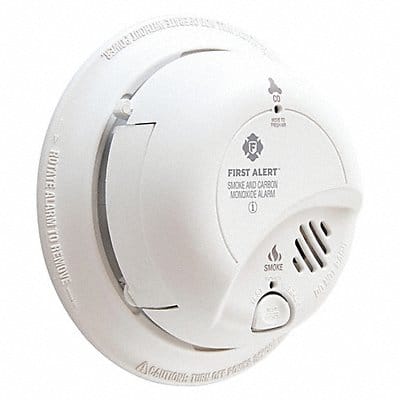 CO2 and Smoke Alarm 9V Lithium