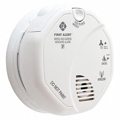 CO2 and Smoke Alarm AA Alkaline