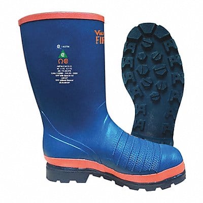 Flash Fire Boots Mid-Calf Rubber 11D PR