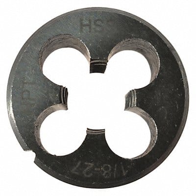 Solid 1 In O.D. 1/8-27 NPT