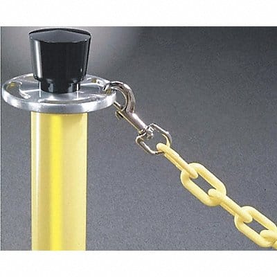Plastic Chain 8 ft L Yellow