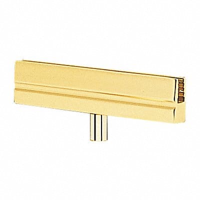 Sign Holder 2 1/2 H 6 W Brass