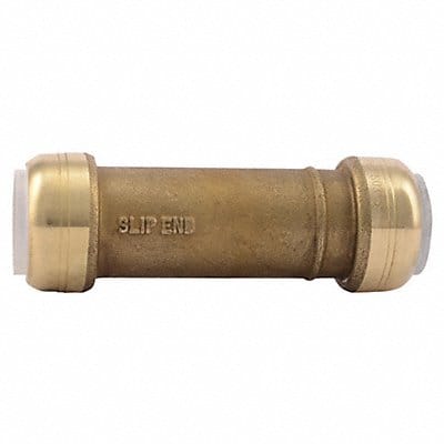 Slip Coupling Brss 4.49in.L 7/8in. dia.