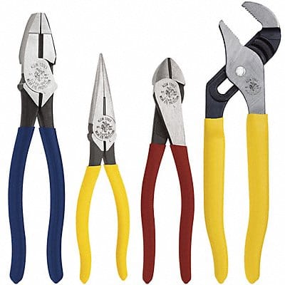 Plier Set Dipped 4 Pcs