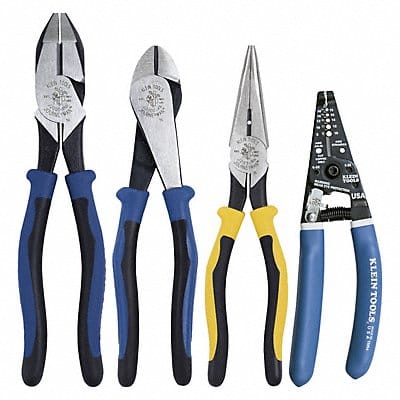 Plier Set Ergonomic 4 Pcs