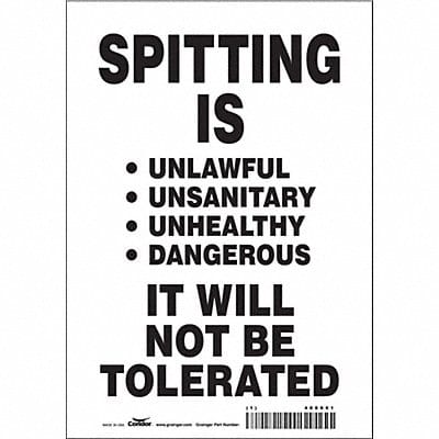 Safety Sign 10 in x 7 in Vinyl