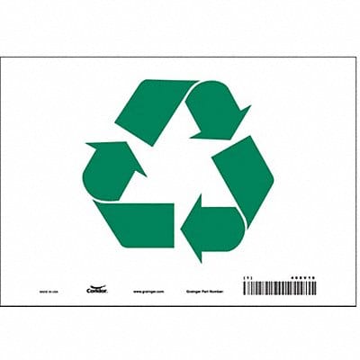 Safety Sign 7 in x 10 in Vinyl