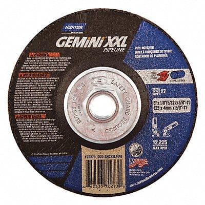 Depressed Center Wheel 5in 5/8-11 Arbor