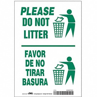 Safety Sign 10 in x 7 in Vinyl