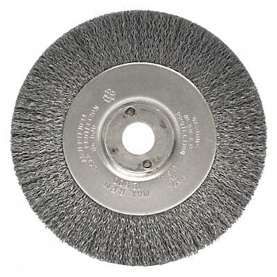 Wire Wheel Brush Max RPM 12 500 1/2in W