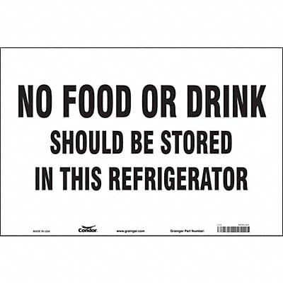 Safety Sign 12 in x 18 in Vinyl