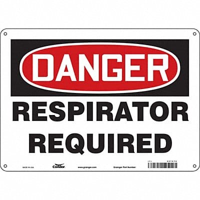 Safety Sign 10 inx14 in Polyethylene Safety Sign 10 inx14 in Polyethylene