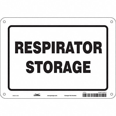 Safety Sign 7 in x 10 in Vinyl