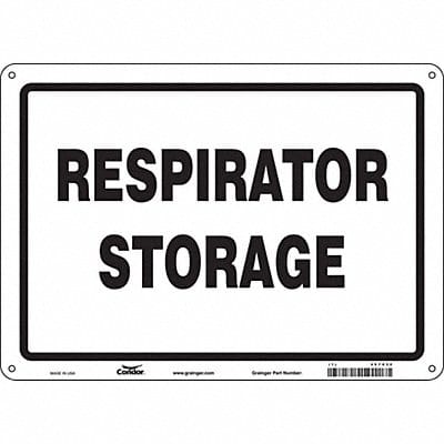 Safety Sign 10 in x 14 in Vinyl