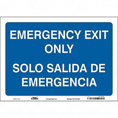 J9233 Safety Sign 10 in x 14 in Vinyl