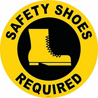 Anti-Slip Floor Sign 17 in x 17 in Vinyl