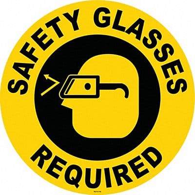 Anti-Slip Floor Sign 17 in x 17 in Vinyl