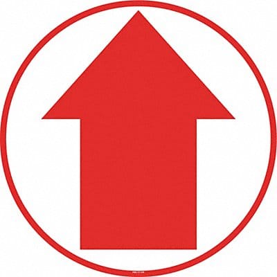 Anti-Slip Floor Sign 17 in x 17 in Vinyl