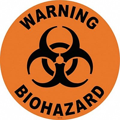 Anti-Slip Floor Sign 17 in x 17 in Vinyl