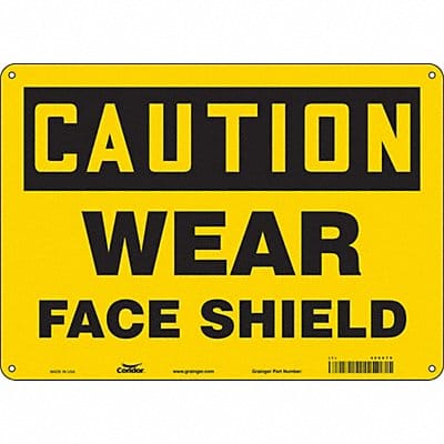 K0312 Safety Sign 10 inx14 in Polyethylene