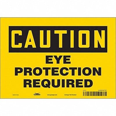 K0276 Safety Sign 7 inx10 in Vinyl