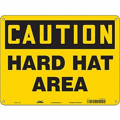 Safety Sign 18 inx24 in Polyethylene