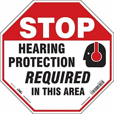 Safety Sign 24 inx24 in Polyethylene
