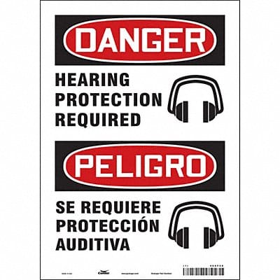 Safety Sign 14 inx10 in Vinyl