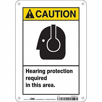 K0311 Safety Sign 10 inx7 in Aluminum