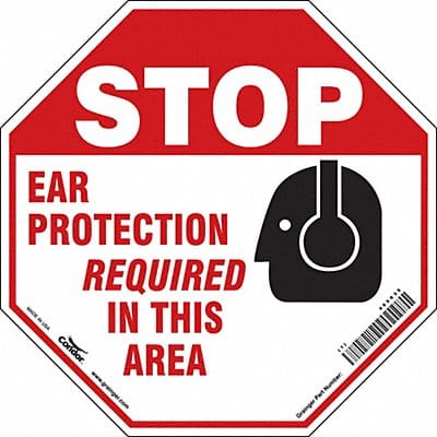 Safety Sign 18 inx18 in Aluminum
