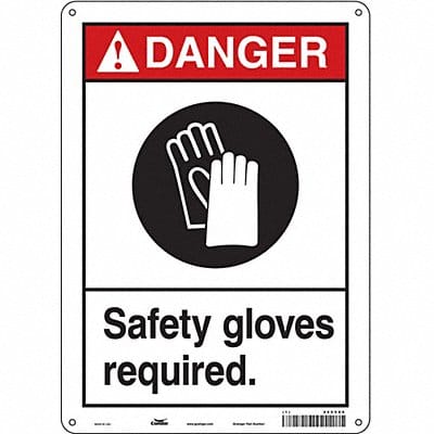 K0621 Safety Sign 14 inx10 in Aluminum