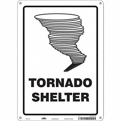 Safety Sign 14 in x 10 in Vinyl