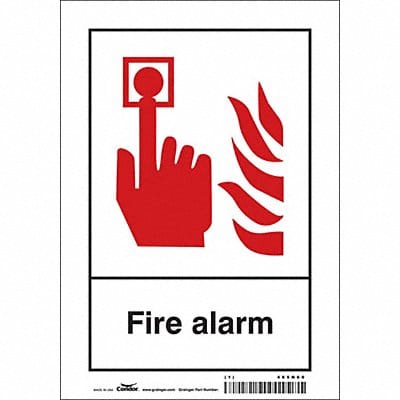 Safety Sign 10 in x 7 in Vinyl