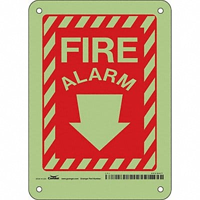 Safety Sign 7 in x 5 in Polyethylene