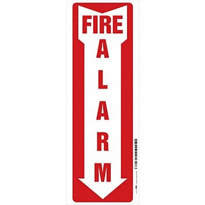 Safety Sign 14 in x 5 in Vinyl