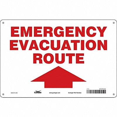 Safety Sign 24 in x 36 in Polyethylene