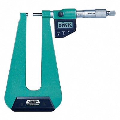 Sheet Metal Micrometer Flat Anvil