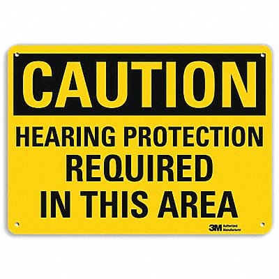Caution Sign 10 inx14 in Aluminum Caution Sign 10 inx14 in Aluminum