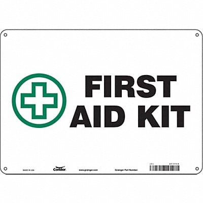 Safety Sign 10 in x 14 in Aluminum Safety Sign 10 in x 14 in Aluminum